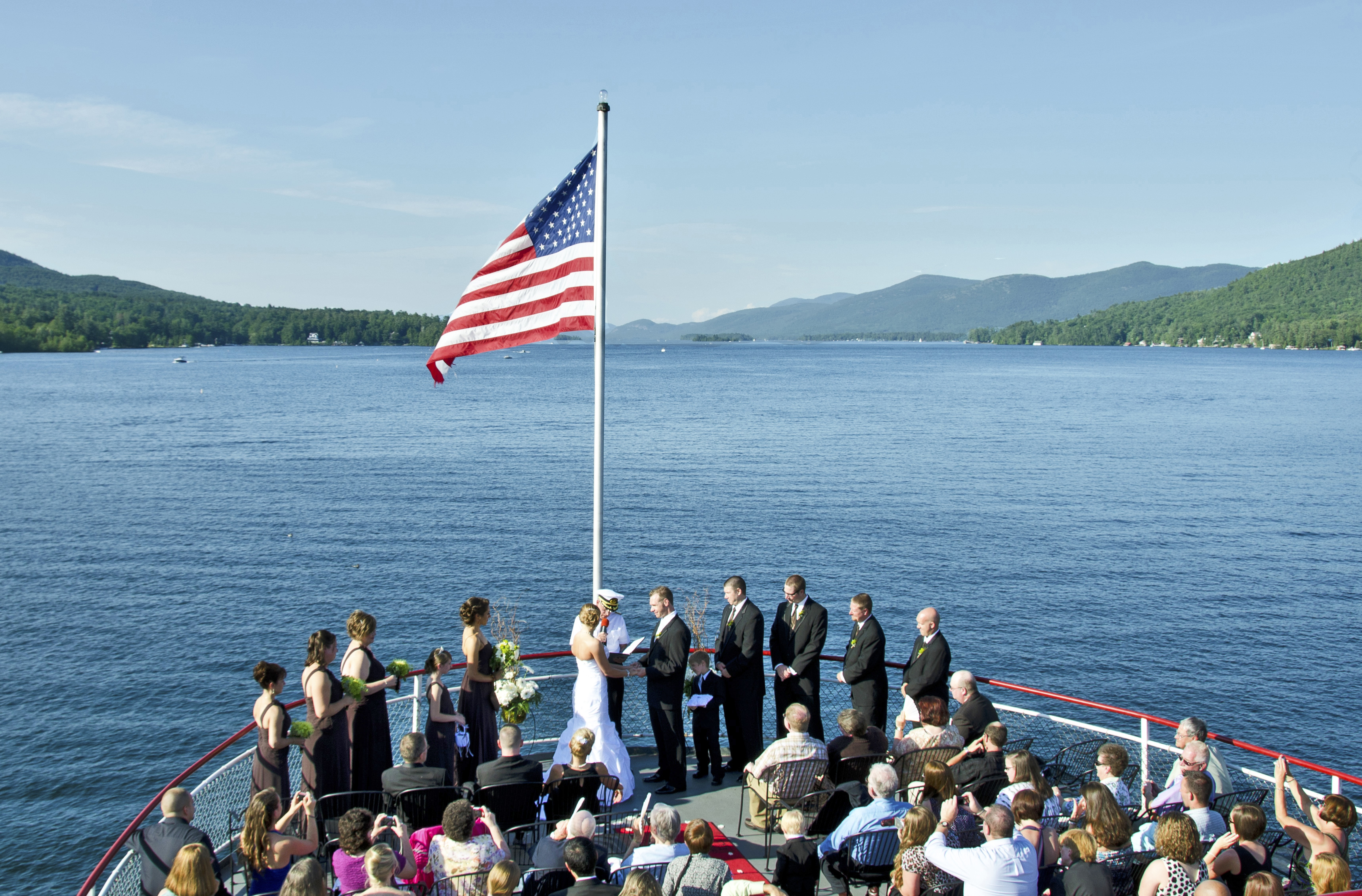 The Lake George Steamboat Company | Adirondack Weddings Magazine