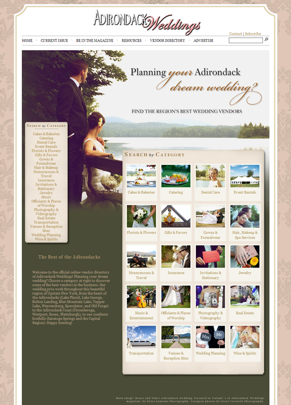 Adirondack Wedding Venues Vendors Hotels