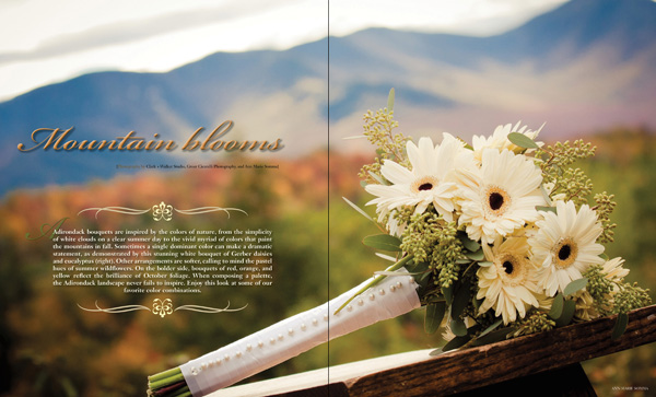 Mountain Blooms | Adirondack Wedding Flowers