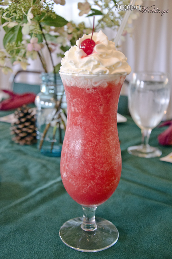 Adirondack Strawberry Cocktail | Adirondack Weddings Magazine