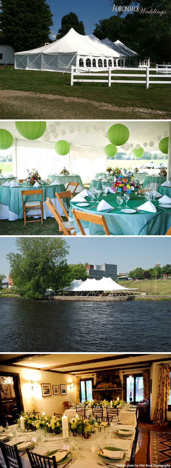 Fosters' Tent Rentals | Adirondack Weddings Magazine