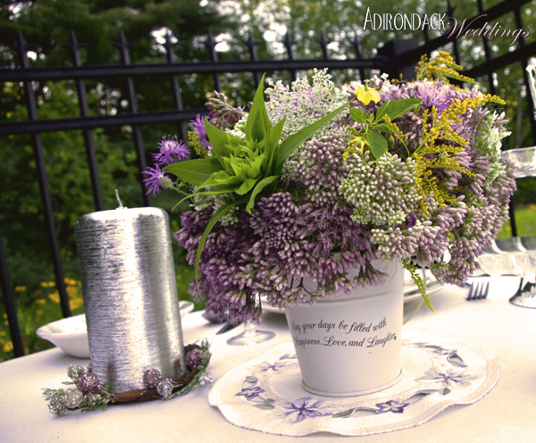 Purple Wildflowers | Adirondack Weddings Magazine