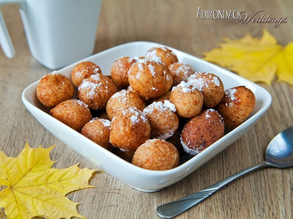 Apple Cider Donuts | Adirondack Weddings Magazine