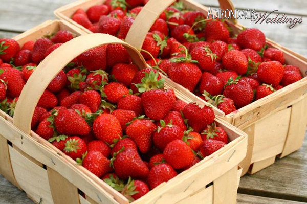 Adirondack Strawberries | Adirondack Weddings Magazine