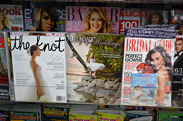 Adirondack Weddings Magazine on Newsstands