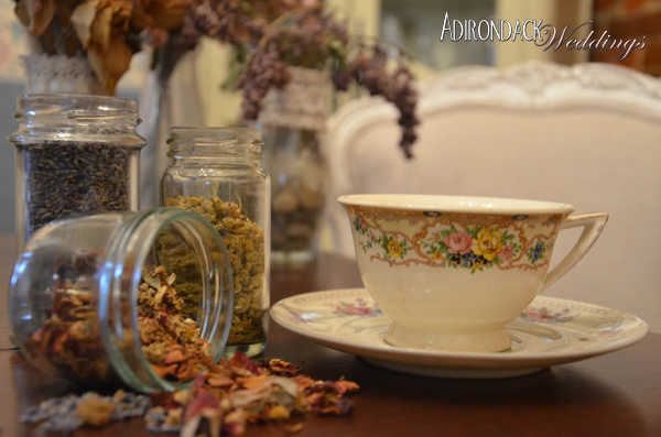 Adirondack Weddings Magazine tea favor