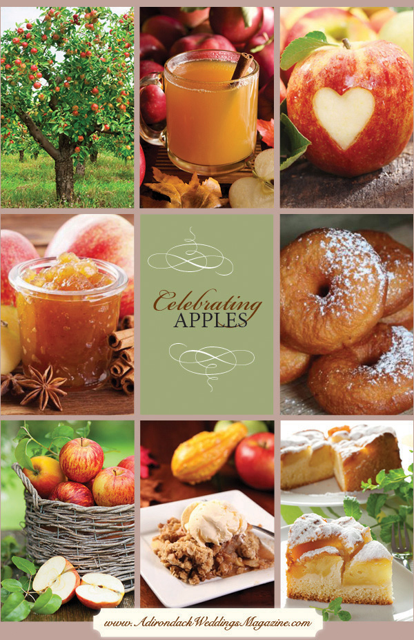 5 great apple recipes from Adirondack Weddings Magazine